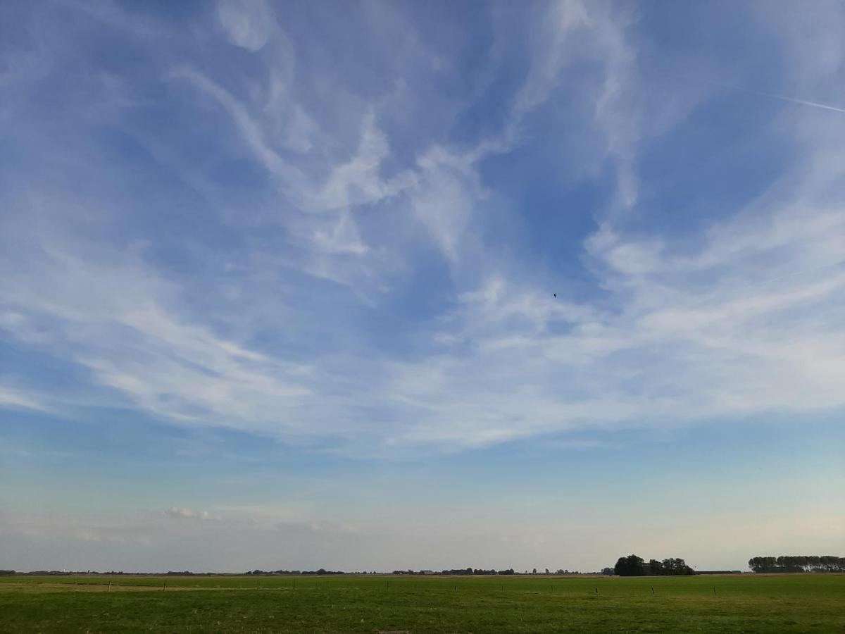 Glamping De Vrije Wind, Tentverhuur Houwerzijl 外观 照片