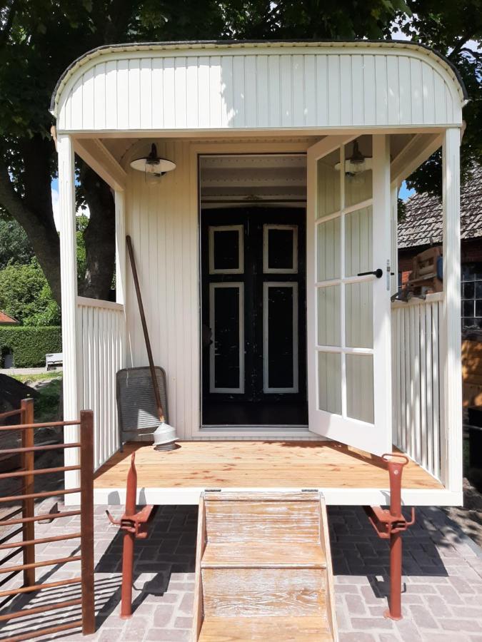 Glamping De Vrije Wind, Tentverhuur Houwerzijl 外观 照片