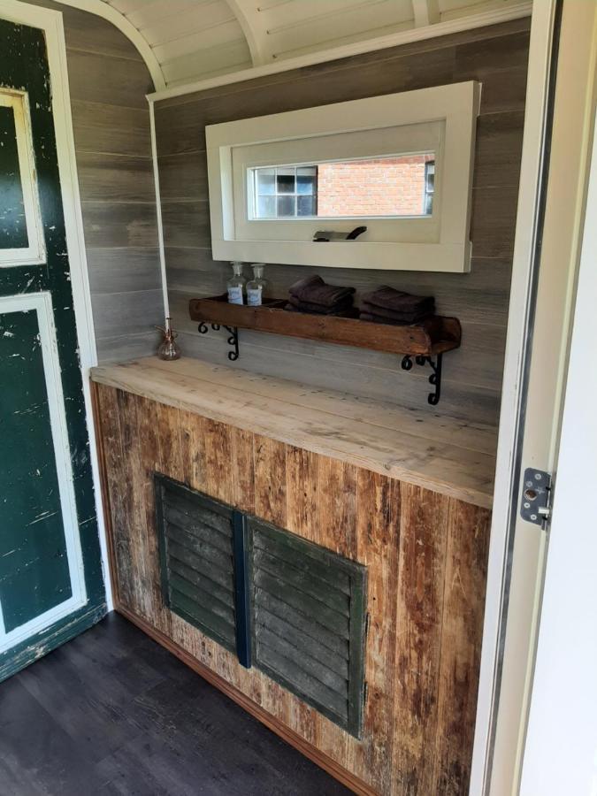 Glamping De Vrije Wind, Tentverhuur Houwerzijl 外观 照片
